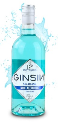 Gin bezalkoholowy Ginsin Gin ziołowy bezalkoholowy 700 ml