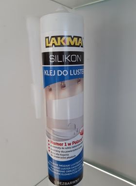 KLEJ DO LUSTER LAKMA SILIKONOWY 300ml