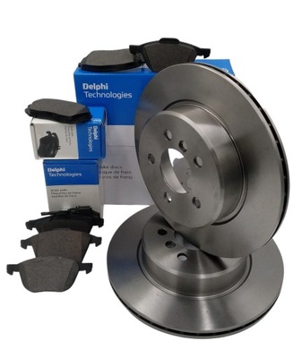 DISCS PADS FRONT DELPHI HYUNDAI MATRIX 1.6  