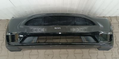 Бампер перед передний tesla model y 20- / drl x2 + защита фото №1