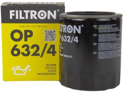 Filtron фильтр масла op632/4 kia carnival 2.9 crdi фото №1