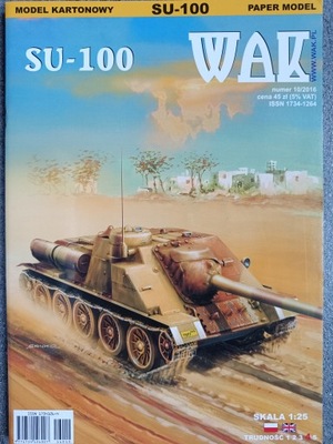 WAK 10/2016 działo samobieżne SU-100
