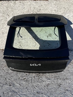 Ev6 кришка багажника задня задня сіра agt комплектна фото №1