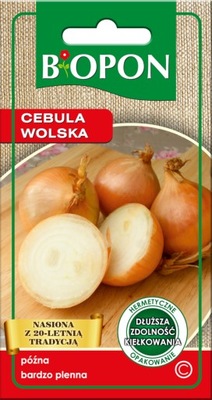 BIOPON Nasiona - CEBULA Wolska 3g