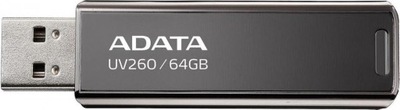 Pendrive ADATA UV260 64GB Metalowy