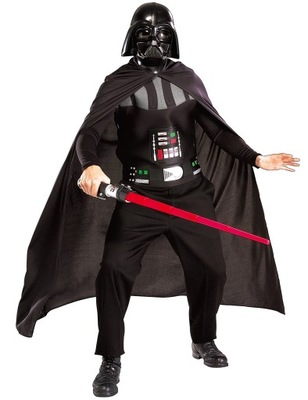 Kostium Dartha Vadera Star Wars z szablą dla dorosłych