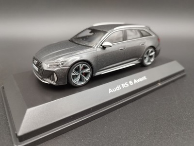 1:43 Minichamps Audi RS 6 Avant C8 Daytona Grey