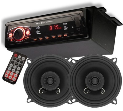 RADIO AUTOMOBILINIAI BLUETOOTH USB AUX GARSIAKALBIAI 13 