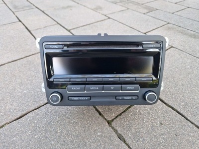 RADIO CD MP3 VW GOLF POLO TOURAN PASSAT OTROS 5M0035186J CON CÓDIGO  