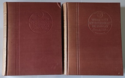 WEBSTER'S DICTIONARY OF THE ENGLISH LANGUAGE SECOND EDITION UNABRIDGED 1-2