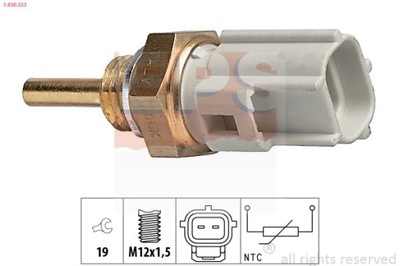 SENSOR TEMPERATURE FLUID COOLING PEUGEOT 1-830-323  