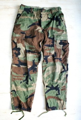 Oryg. spodnie US ARMY WOODLAND Small Short BDU