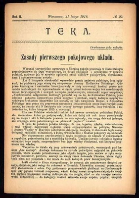 Teka R.2 1918 nr 20 21.02.