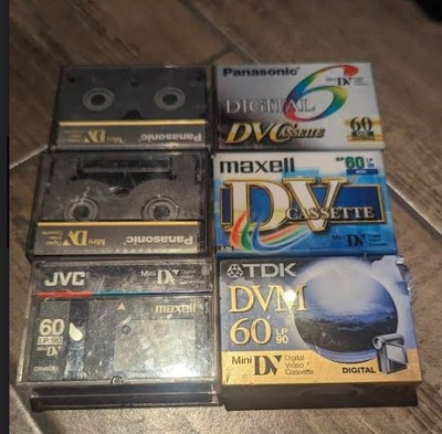 kasety minidv x6