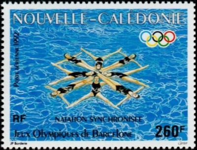 Nowa Kaledonia 1992 Znaczek 940 ** sport igrzyska olimpijskie Olimpiada