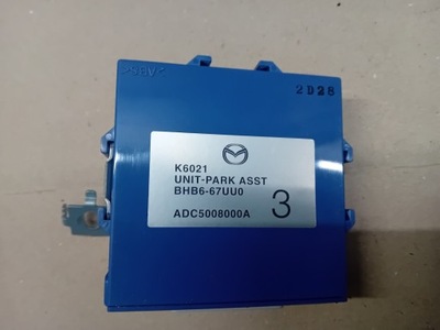 Bhb667uu0 модуль блок керування паркування mazda 3 bl фото №1