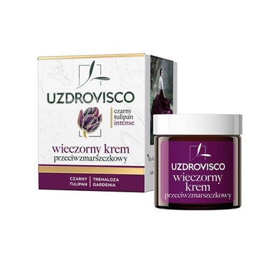 UZDROVISCO CZARNY TULIPAN INTENSE KREM NA NOC