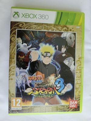 Naruto Shippuden: Ultimate Ninja Storm 3 Full Burst X360
