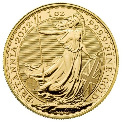 Złota moneta The Royal Mint Britannia