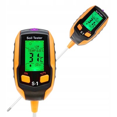 MIERNIK PH TESTER GLEBY 4W1 KWASOWOŚĆ WILGOTNOŚĆ