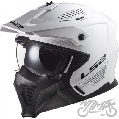 CASCO LS2 OF606 DRIFTER SOLID WHITE-06 L  