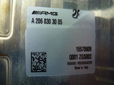 Випарник mercedes slr r199 a2068303005 новий оригінальний фото №1