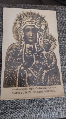 Matka Boska Częstochowska 1930 r