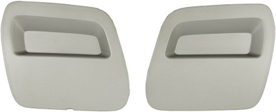 Dacia duster 17- заглушки фаркоп перед сріблястий 511805353r фото №1