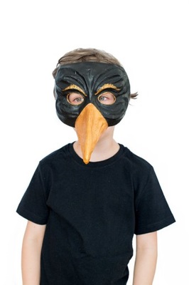 Kruk maska wrona maska