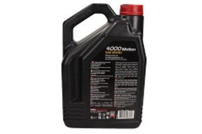 10W30 4000 5L MOTUL ALYVA MOTUL 10W30 5L 4000 MOTION A1/B1 / SL/CF 