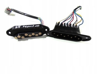 Toyota previa ii 99-05 контактор дверь левый kpl фото №1