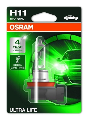 OSRAM ZAROWKA 12V H11 55W