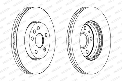 DISKU STABDŽIŲ PREMIER COAT+ DISC DDF1722C-1 