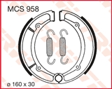 TRW LUCAS APKABOS STABDŽIŲ YAMAHA YFM 350 / 400 / 600 GAL. (160X30MM) (Y516 