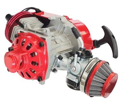 MOTOR POCKET CROSS MINI ATV ROJO  