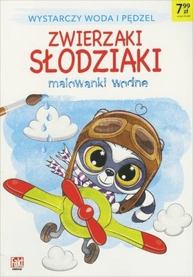 Zwierzaki słodziaki. Malowanki wodne