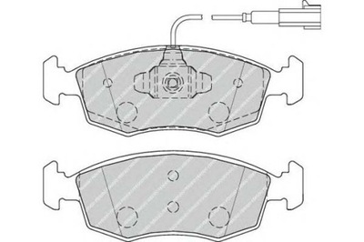 FERODO КОЛОДКИ ГАЛЬМІВНІ ALFA ROMEO MITO CITROEN NE