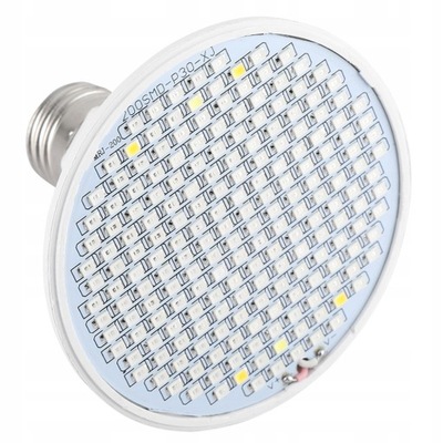 ŻARÓWKA DO WZROSTU UPRAWY ROŚLIN E27 200LED 24W