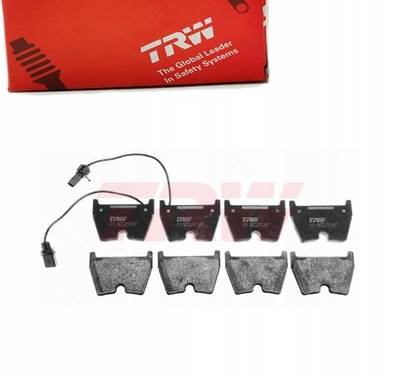 Тормозные колодки тормозные перед trw do audi a4 rs4 фото №1