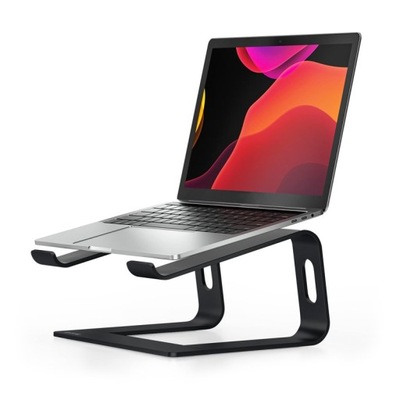 Crong Aluminiowa podstawka do laptopa (czarny)