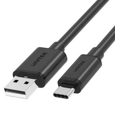 Kabel USB-A 2.0 USB-C Unitek C14067BK QC 2.0 1,5m