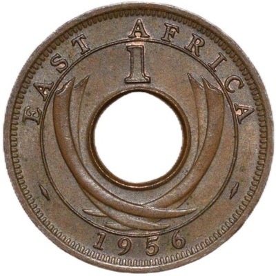 Brytyjska Afryka Wschodnia 1 cent 1956