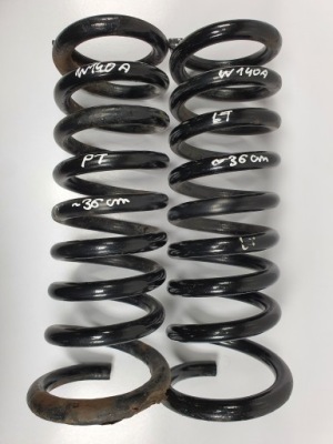 Пружины амортизатора задняя задние mercedes w140 пара фото №1