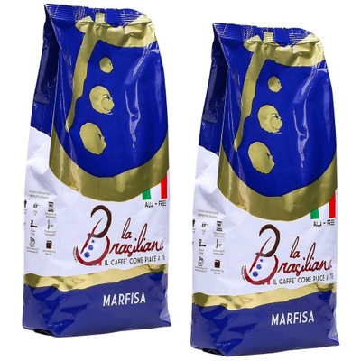 KAWA LA BRASILIANA MARFISA arabika 2x 1KG