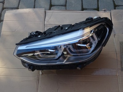 Bmw x3 g01 лампа левая led адаптивный 8739653-04 ll фото №1