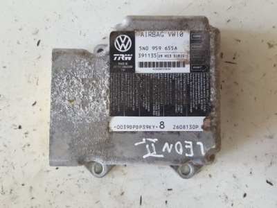Seat leon 2 ii 04-08r датчик подушек подушка безопасности фото №1