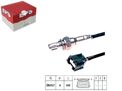 ЗОНД ЛЯМБДА EPS 226A01KT0A 1998178 498178 OZA672N