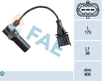 ДАТЧИК ПОЛОЖЕНИЯ ВАЛА FAE 79222 500374763