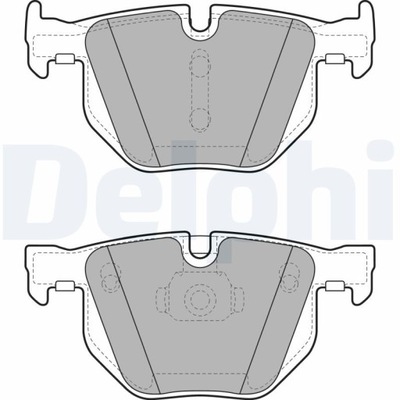 КОЛОДКИ ГАЛЬМІВНІ BMW X5 (E70) XDRIVE 30 D 10-13