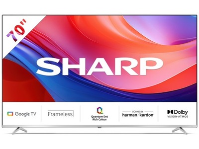 Telewizor SHARP 70GP6760E LED 4K Google TV HDR10